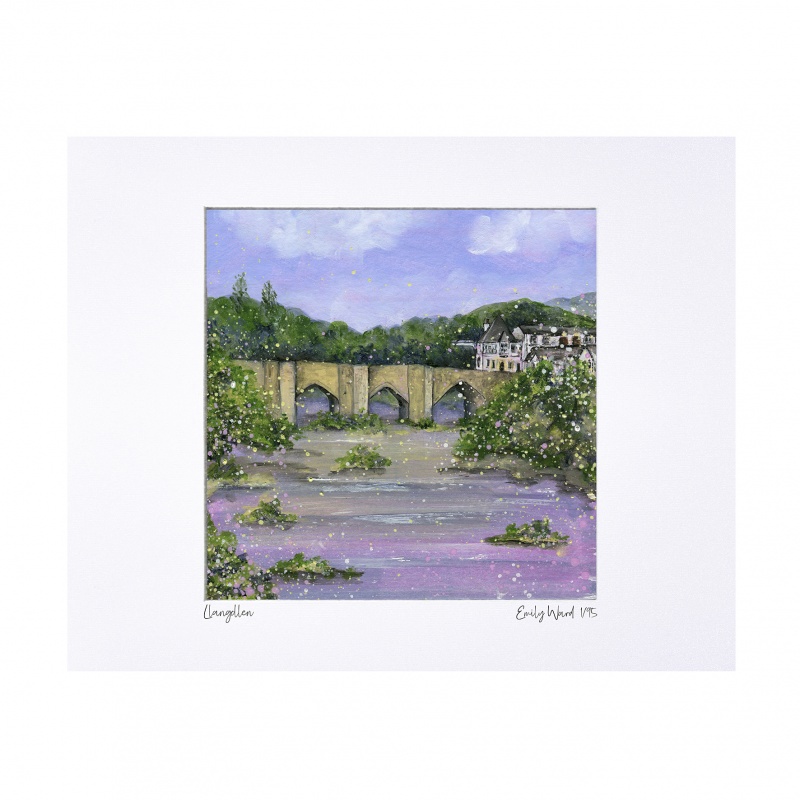LLangollen Limited Edition Print with Mount